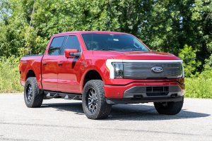Ford F-150 Lightning Suspension Lift Kit - Front + Rear - Rough Country - 3 Inch Lift Kit | Forged UCA - '22-'25